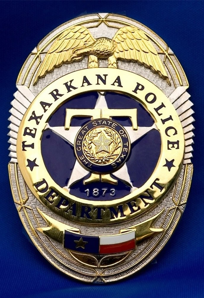 The badge of the Texarkana, Texas Police Department