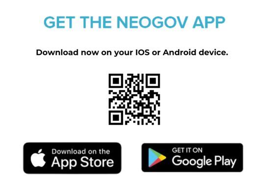NeoGov App QR Code
